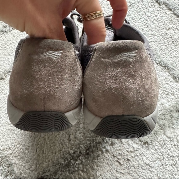 Dansko Holland Charcoal Gray leather Comfort Drawstring Sneaker Shoes 39 8.5 / 9 - Picture 8 of 11